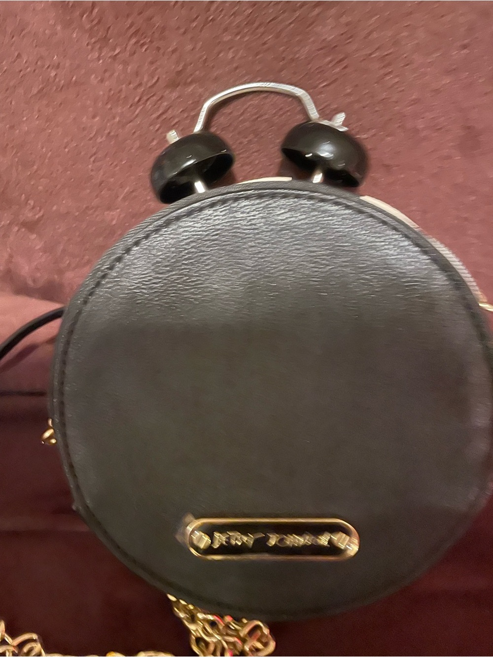 Betsey Johnson clock purse (shows actual
Time) - Picture 4 of 6